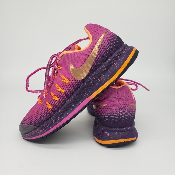 Nike Other - Nike Zoom Pegasus 33 Purple/Orange Running Shoe